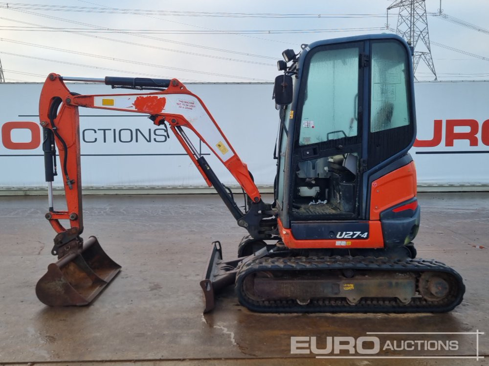 2016 Kubota U27-4 - Мини-экскаватор: фото 2 2016 Kubota U27-4 - Мини-экскаватор: фото 2