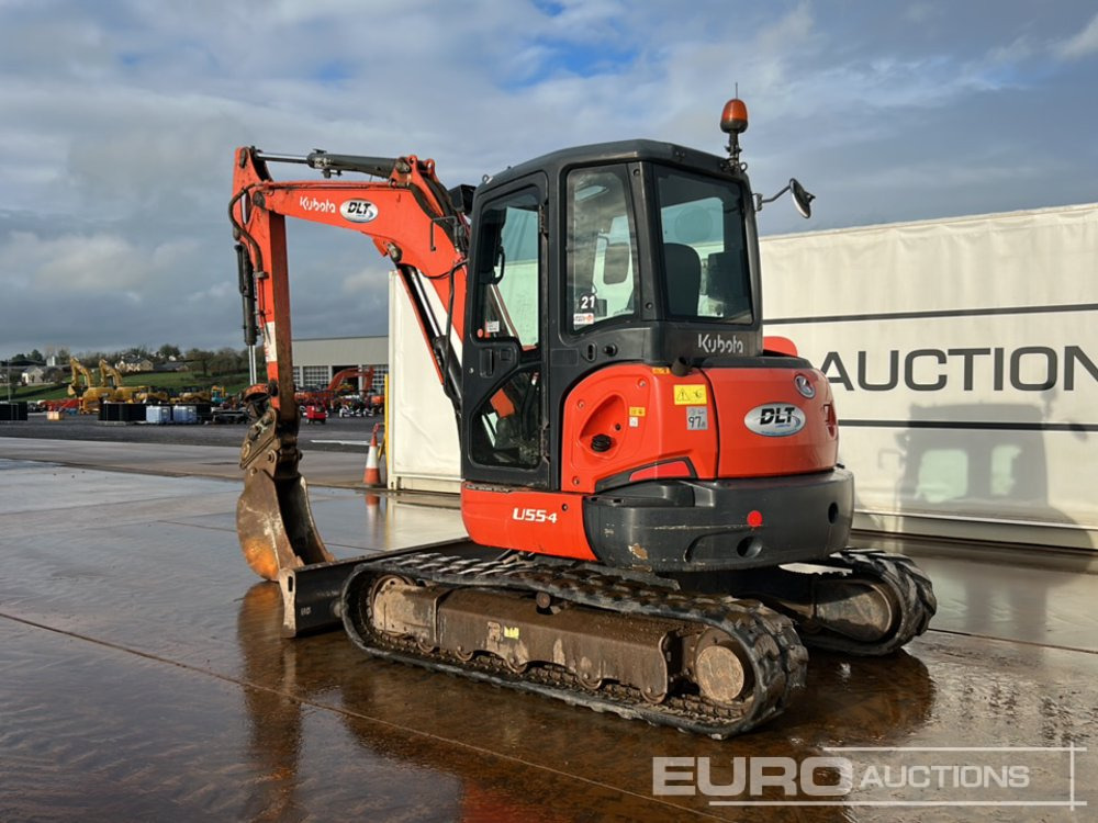 2016 Kubota U55-4 - Мини-экскаватор: фото 3 2016 Kubota U55-4 - Мини-экскаватор: фото 3