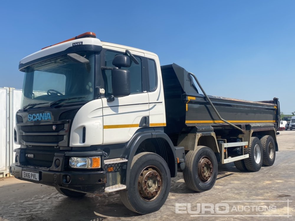 2016 Scania P410 - Самосвал: фото 1 2016 Scania P410 - Самосвал: фото 1