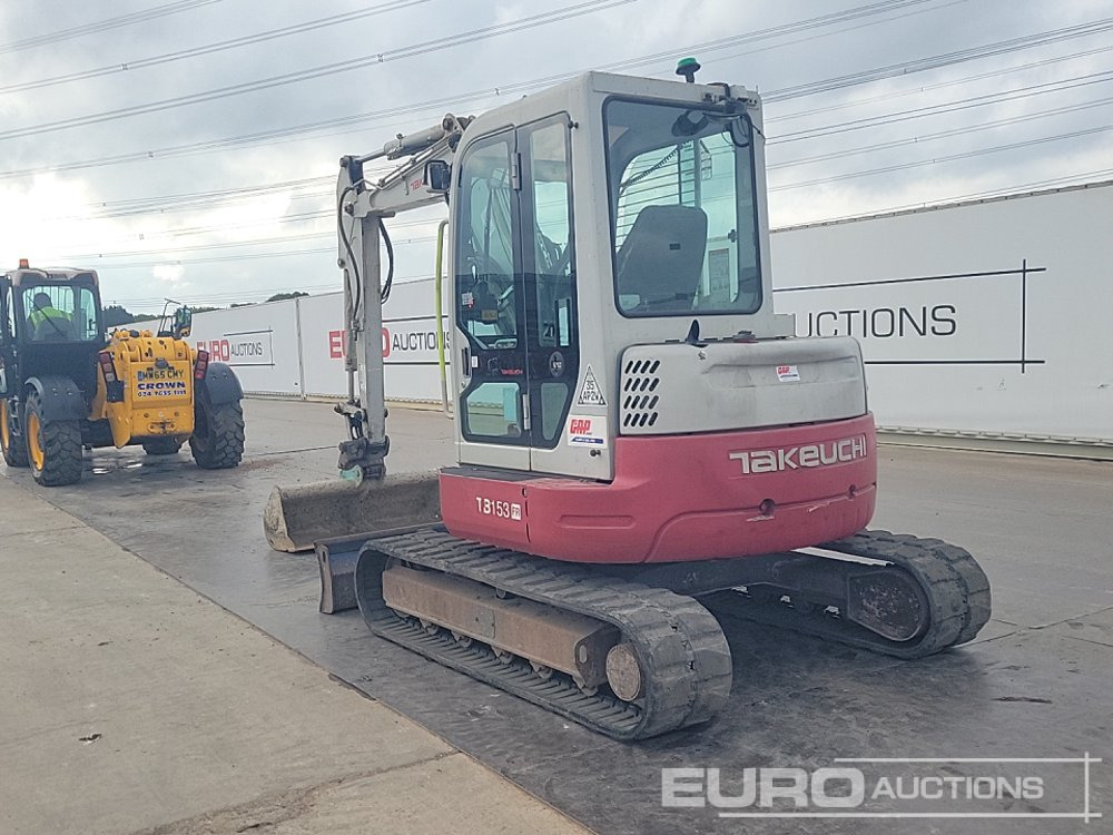 2016 Takeuchi TB153FR - Мини-экскаватор: фото 3 2016 Takeuchi TB153FR - Мини-экскаватор: фото 3