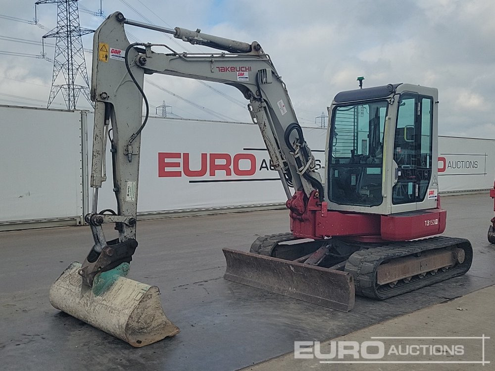 2016 Takeuchi TB153FR - Мини-экскаватор: фото 1 2016 Takeuchi TB153FR - Мини-экскаватор: фото 1