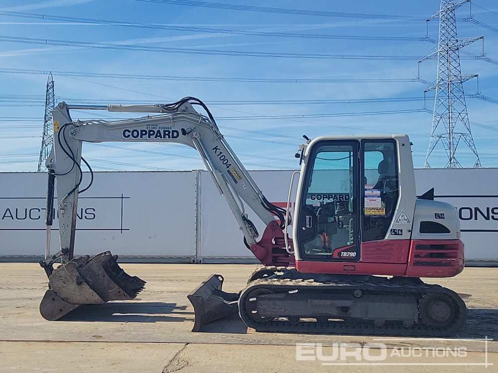 2016 Takeuchi TB290 - Мини-экскаватор: фото 2 2016 Takeuchi TB290 - Мини-экскаватор: фото 2