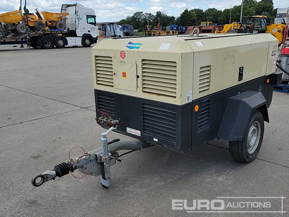 2017 Doosan 7/73-10/53 - Воздушный компрессор: фото 1 2017 Doosan 7/73-10/53 - Воздушный компрессор: фото 1