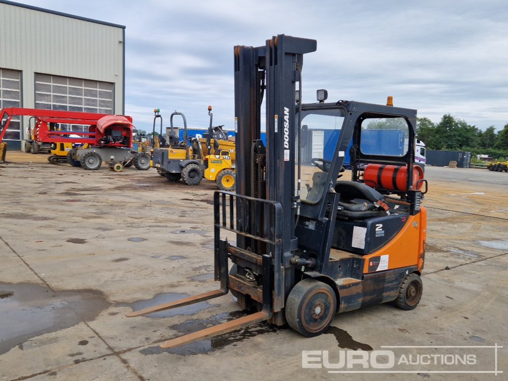 2017 Doosan GD20E-5 - Газовый погрузчик: фото 1 2017 Doosan GD20E-5 - Газовый погрузчик: фото 1