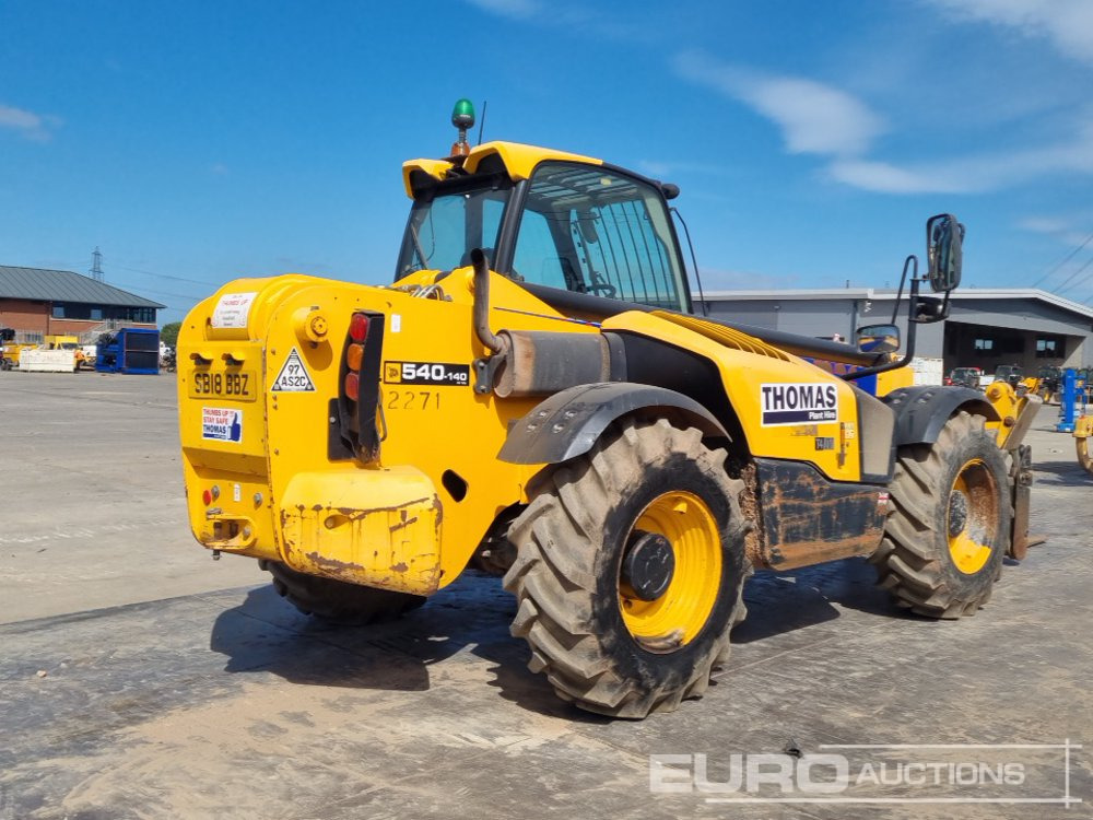 2017 JCB 540-140 Hi Viz - Телескопический погрузчик: фото 5 2017 JCB 540-140 Hi Viz - Телескопический погрузчик: фото 5