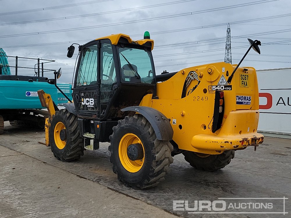 2017 JCB 540-170 - Телескопический погрузчик: фото 3 2017 JCB 540-170 - Телескопический погрузчик: фото 3