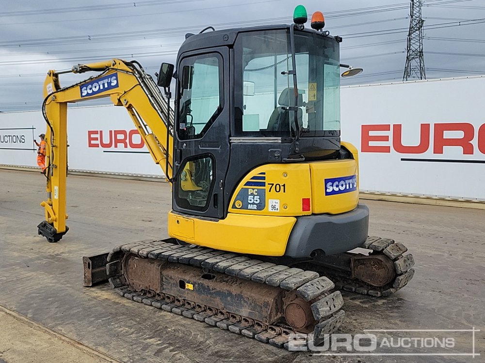 2017 Komatsu PC55MR-3 - Мини-экскаватор: фото 3 2017 Komatsu PC55MR-3 - Мини-экскаватор: фото 3