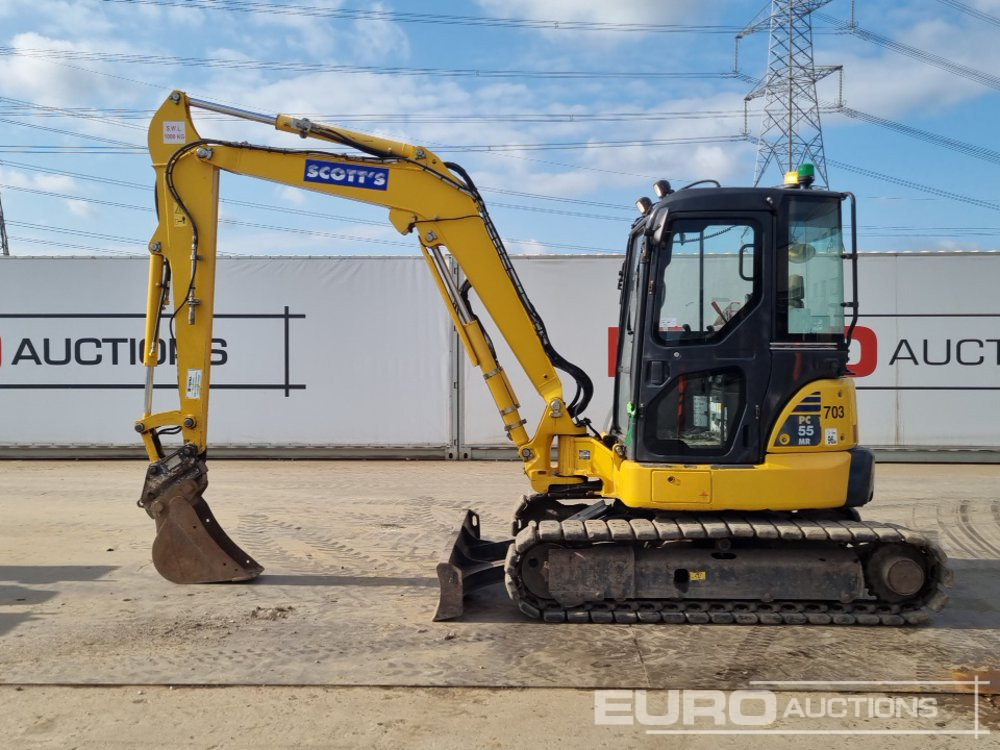 2017 Komatsu PC55MR-3 - Мини-экскаватор: фото 2 2017 Komatsu PC55MR-3 - Мини-экскаватор: фото 2