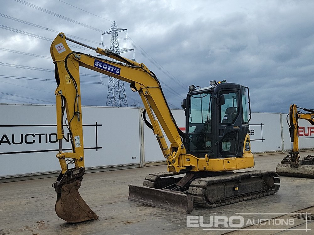 2017 Komatsu PC55MR-3 - Мини-экскаватор: фото 1 2017 Komatsu PC55MR-3 - Мини-экскаватор: фото 1