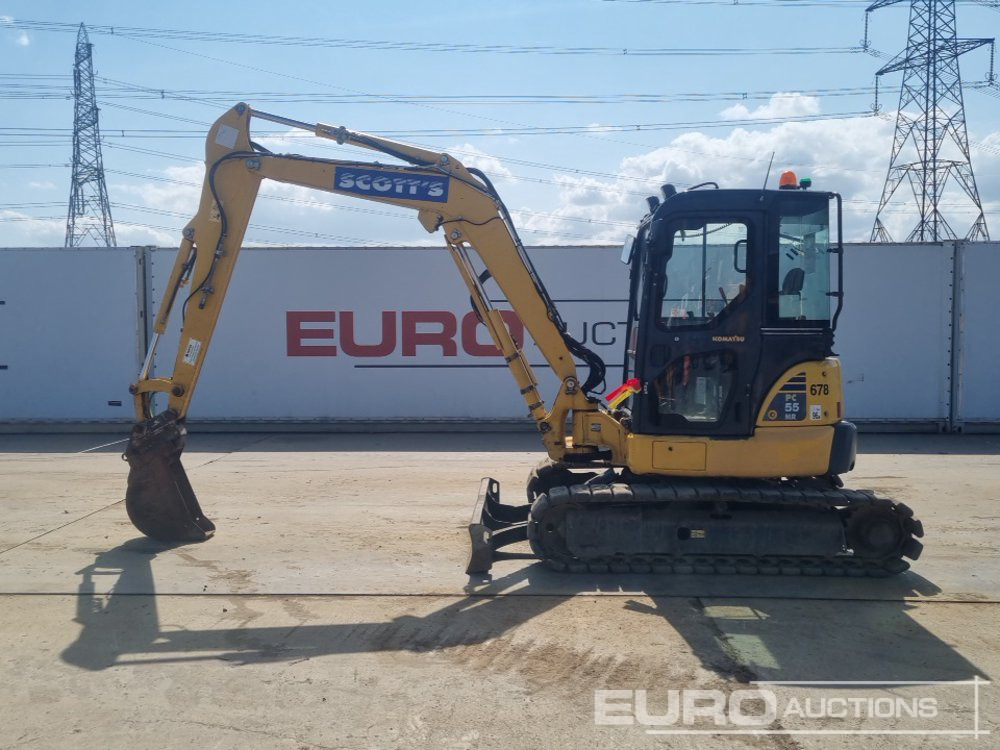 2017 Komatsu PC55MR-3 - Мини-экскаватор: фото 2 2017 Komatsu PC55MR-3 - Мини-экскаватор: фото 2