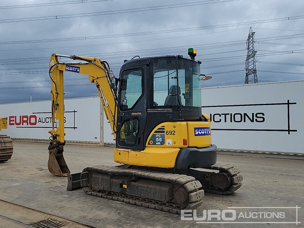 2017 Komatsu PC55MR-3 - Мини-экскаватор: фото 3 2017 Komatsu PC55MR-3 - Мини-экскаватор: фото 3