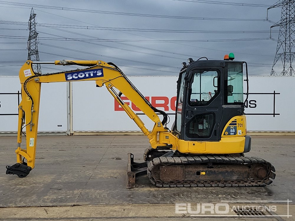 2017 Komatsu PC55MR-3 - Мини-экскаватор: фото 2 2017 Komatsu PC55MR-3 - Мини-экскаватор: фото 2