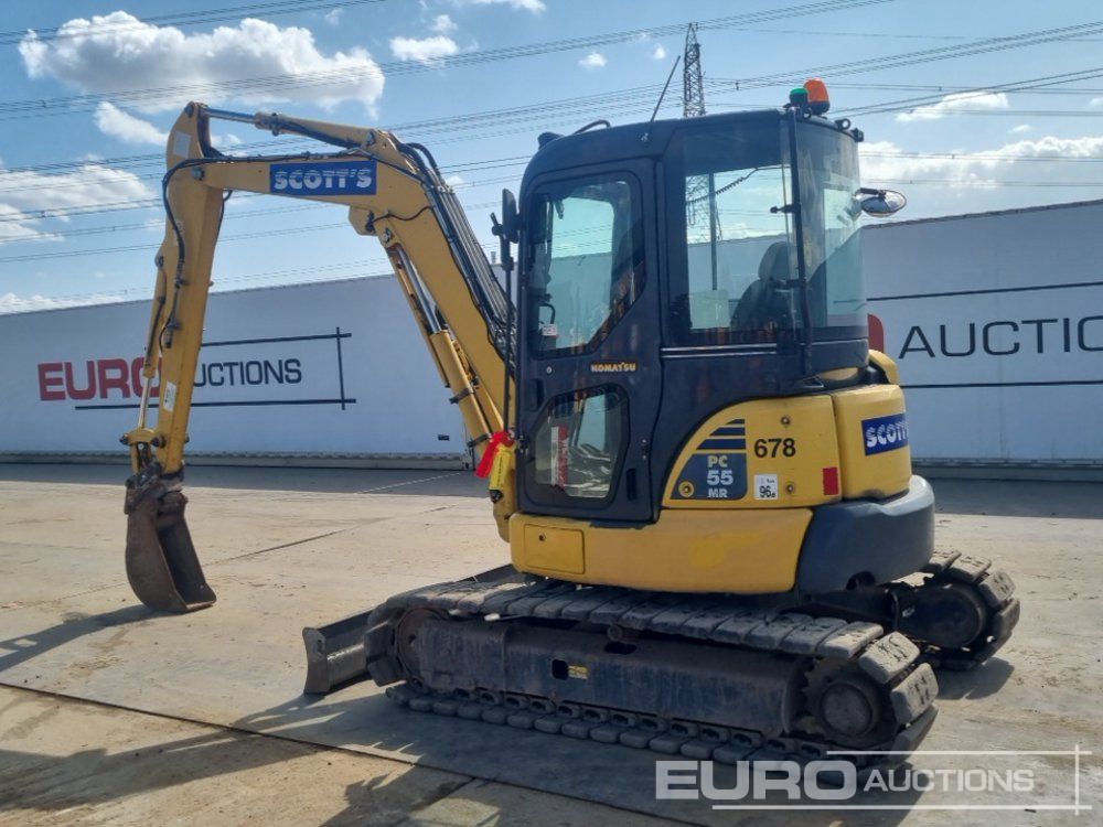 2017 Komatsu PC55MR-3 - Мини-экскаватор: фото 3 2017 Komatsu PC55MR-3 - Мини-экскаватор: фото 3