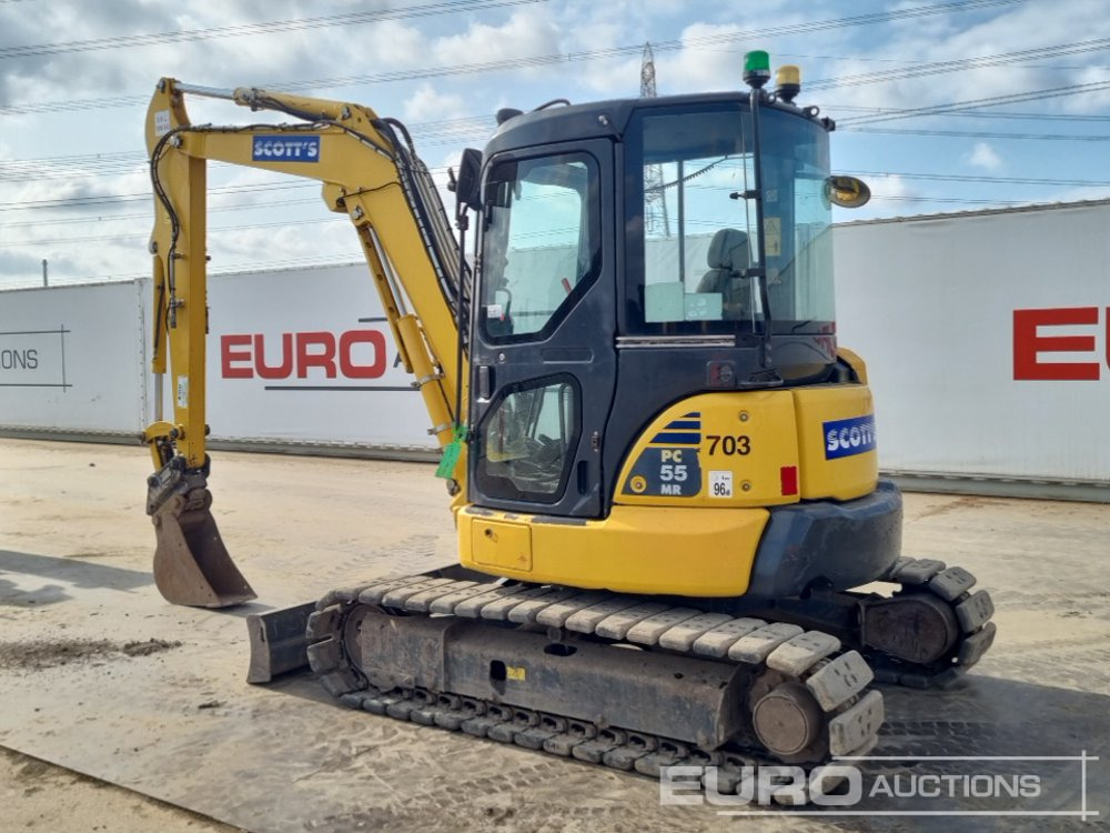 2017 Komatsu PC55MR-3 - Мини-экскаватор: фото 3 2017 Komatsu PC55MR-3 - Мини-экскаватор: фото 3