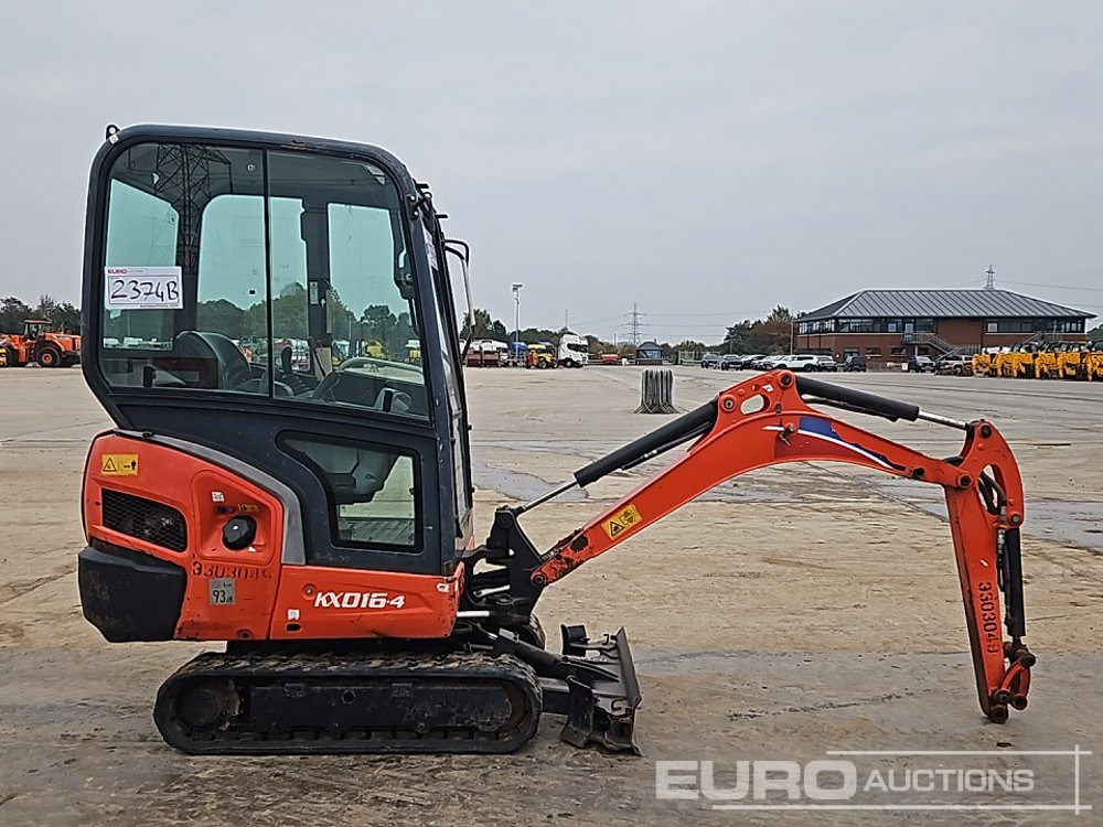 Мини-экскаватор 2017 Kubota KX016-4: фото 6