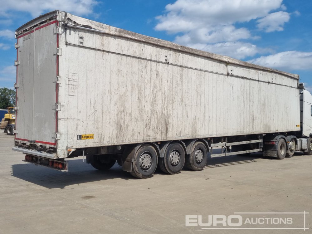 2017 Legras Tri Axle Bulk Trailer, Walking Floor, Easy Sheet - Полуприцеп с подвижным полом: фото 5 2017 Legras Tri Axle Bulk Trailer, Walking Floor, Easy Sheet - Полуприцеп с подвижным полом: фото 5