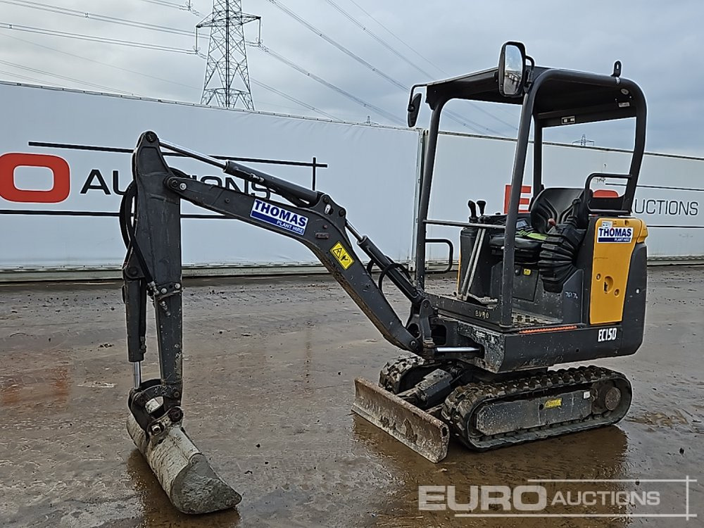 2017 Volvo EC15D - Мини-экскаватор: фото 1 2017 Volvo EC15D - Мини-экскаватор: фото 1