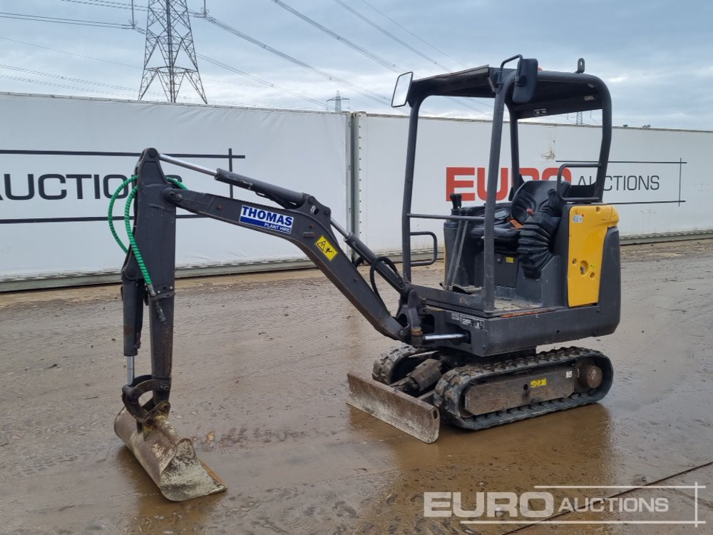 2017 Volvo EC15D - Мини-экскаватор: фото 1 2017 Volvo EC15D - Мини-экскаватор: фото 1