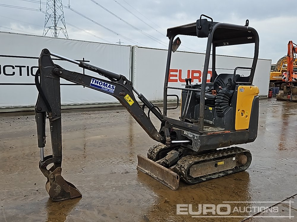 2017 Volvo EC15D - Мини-экскаватор: фото 1 2017 Volvo EC15D - Мини-экскаватор: фото 1