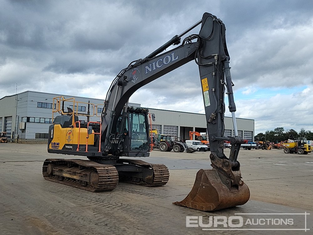 Гусеничный экскаватор 2017 Volvo EC180EL: фото 7