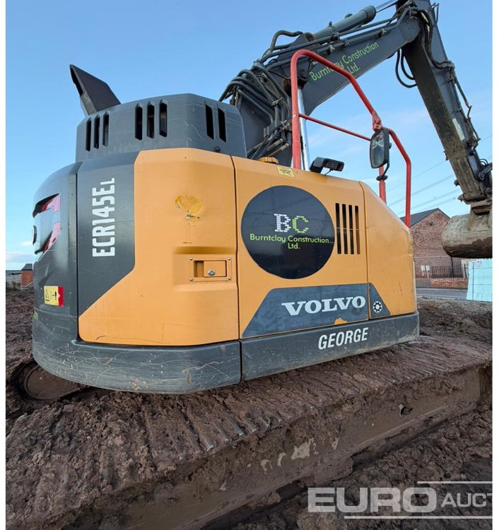 2017 Volvo ECR145EL - Гусеничный экскаватор: фото 3 2017 Volvo ECR145EL - Гусеничный экскаватор: фото 3