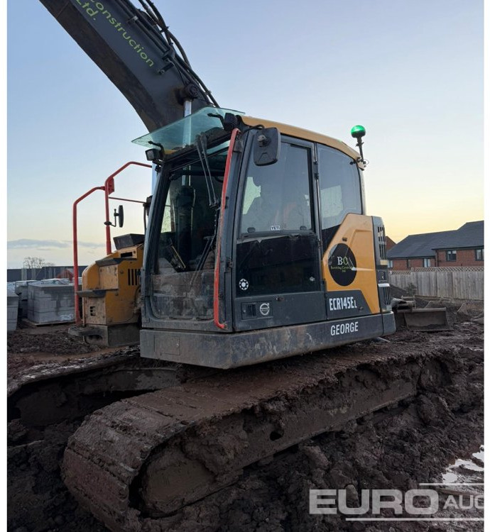2017 Volvo ECR145EL - Гусеничный экскаватор: фото 2 2017 Volvo ECR145EL - Гусеничный экскаватор: фото 2