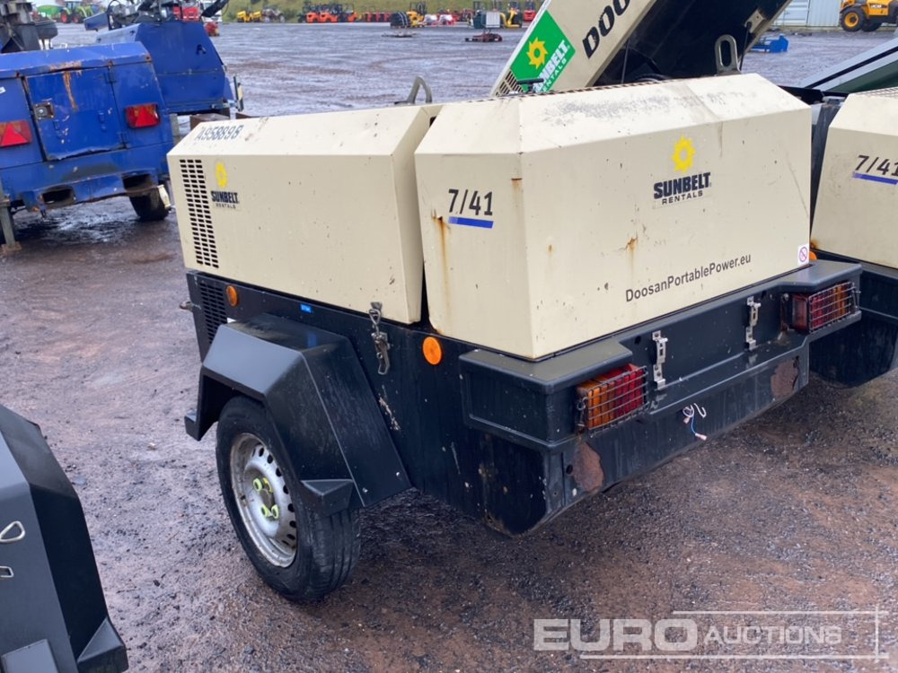 2018 Doosan 741 - Воздушный компрессор: фото 2 2018 Doosan 741 - Воздушный компрессор: фото 2