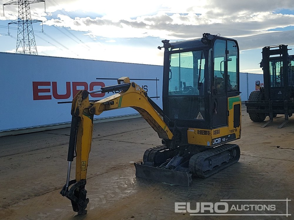 2018 JCB 16C-1 - Мини-экскаватор: фото 1 2018 JCB 16C-1 - Мини-экскаватор: фото 1