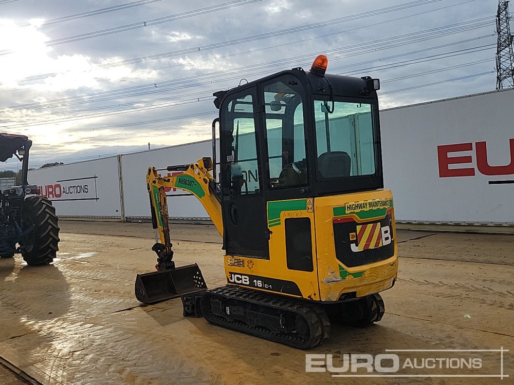 2018 JCB 16C-1 - Мини-экскаватор: фото 3 2018 JCB 16C-1 - Мини-экскаватор: фото 3