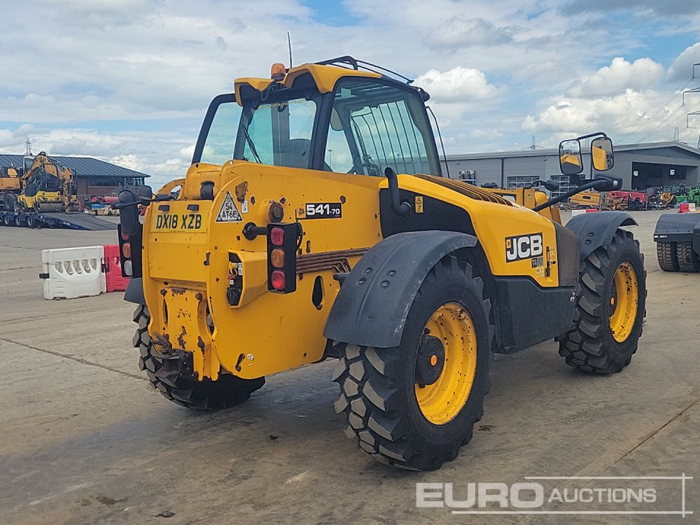 2018 JCB 541-70 Agri - Телескопический погрузчик: фото 5 2018 JCB 541-70 Agri - Телескопический погрузчик: фото 5