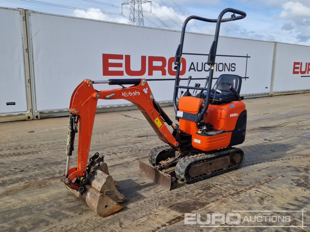 2018 Kubota K008-3 - Мини-экскаватор: фото 1 2018 Kubota K008-3 - Мини-экскаватор: фото 1