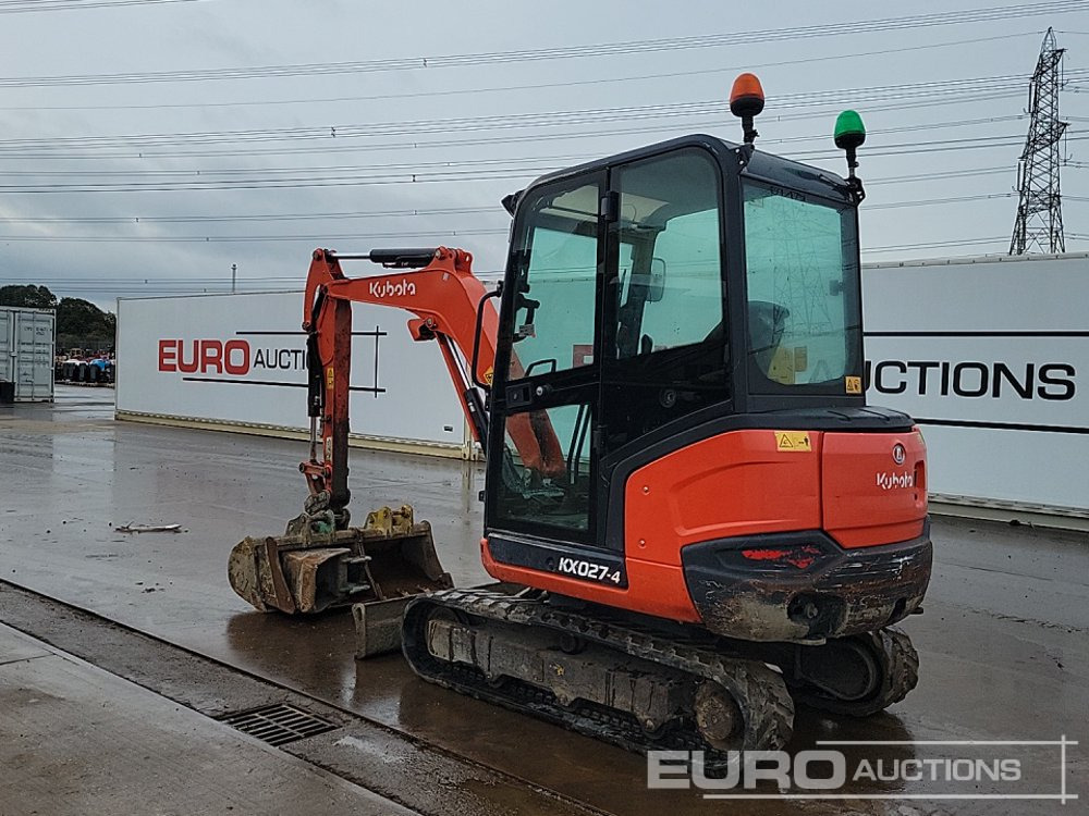 2018 Kubota KX027-4 - Мини-экскаватор: фото 3 2018 Kubota KX027-4 - Мини-экскаватор: фото 3