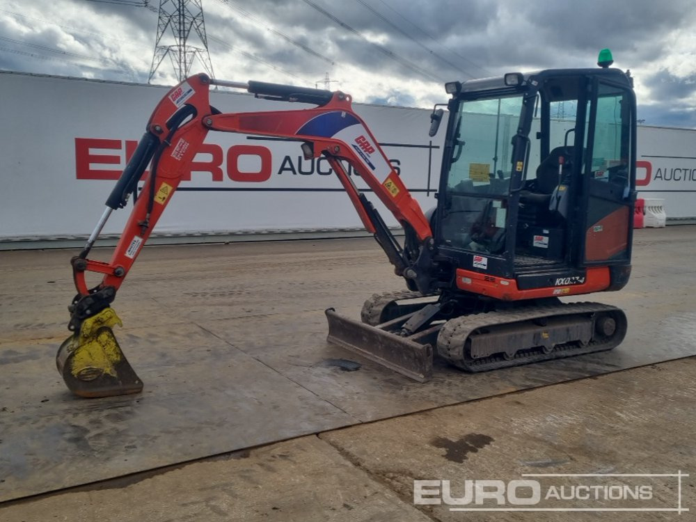 2018 Kubota KX027-4 - Мини-экскаватор: фото 1 2018 Kubota KX027-4 - Мини-экскаватор: фото 1