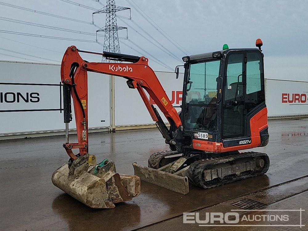 2018 Kubota KX027-4 - Мини-экскаватор: фото 1 2018 Kubota KX027-4 - Мини-экскаватор: фото 1