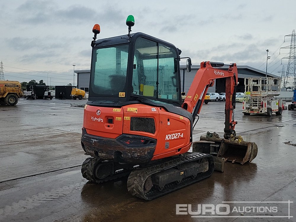 2018 Kubota KX027-4 - Мини-экскаватор: фото 5 2018 Kubota KX027-4 - Мини-экскаватор: фото 5