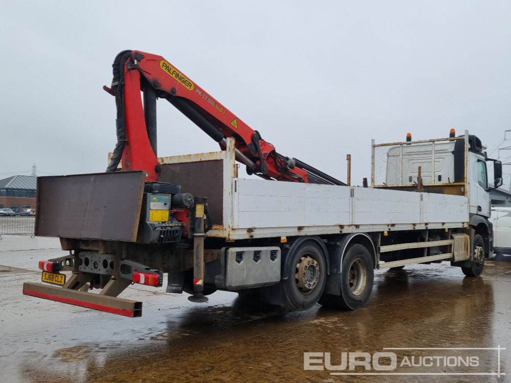 2018 Mercedes Arocs 2533 - Грузовик бортовой/ Платформа: фото 5 2018 Mercedes Arocs 2533 - Грузовик бортовой/ Платформа: фото 5