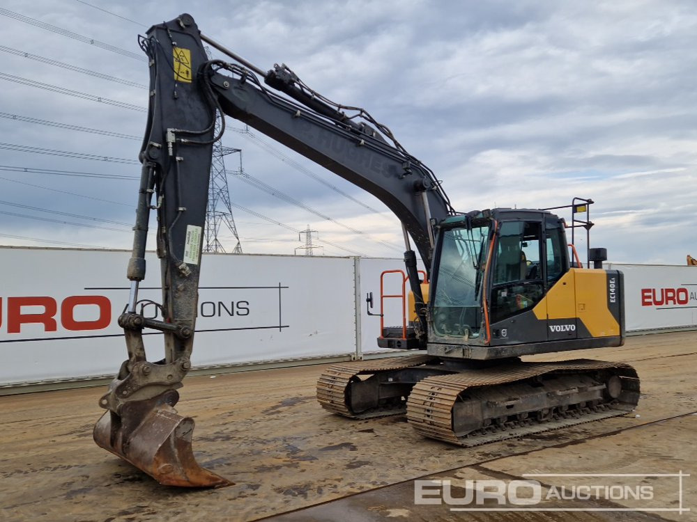2018 Volvo EC140EL - Гусеничный экскаватор: фото 1 2018 Volvo EC140EL - Гусеничный экскаватор: фото 1