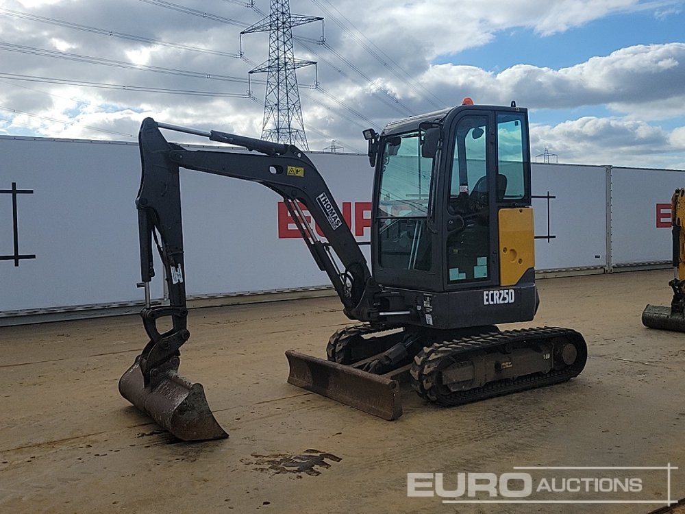 2018 Volvo ECR25D - Мини-экскаватор: фото 1 2018 Volvo ECR25D - Мини-экскаватор: фото 1