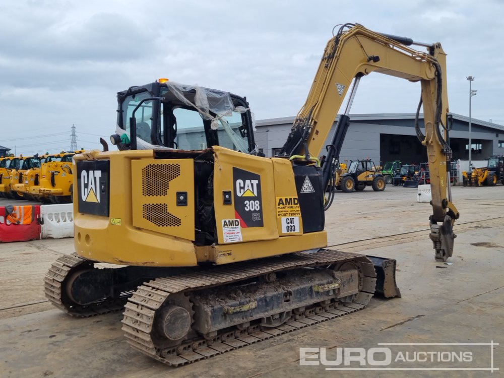 2019 CAT 308CR - Мини-экскаватор: фото 5 2019 CAT 308CR - Мини-экскаватор: фото 5