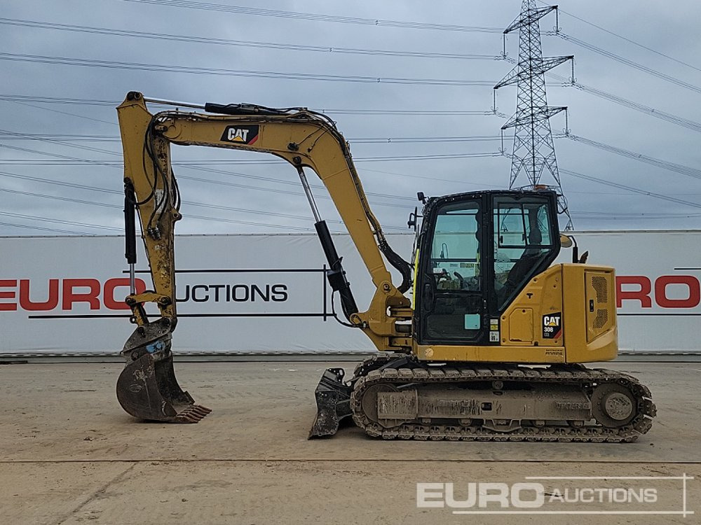 2019 CAT 308CR - Мини-экскаватор: фото 2 2019 CAT 308CR - Мини-экскаватор: фото 2