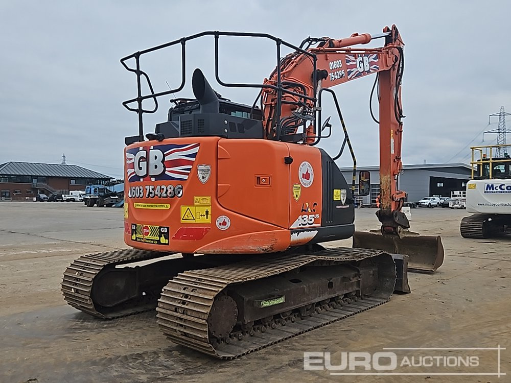2019 Hitachi ZX135US-6 - Гусеничный экскаватор: фото 5 2019 Hitachi ZX135US-6 - Гусеничный экскаватор: фото 5