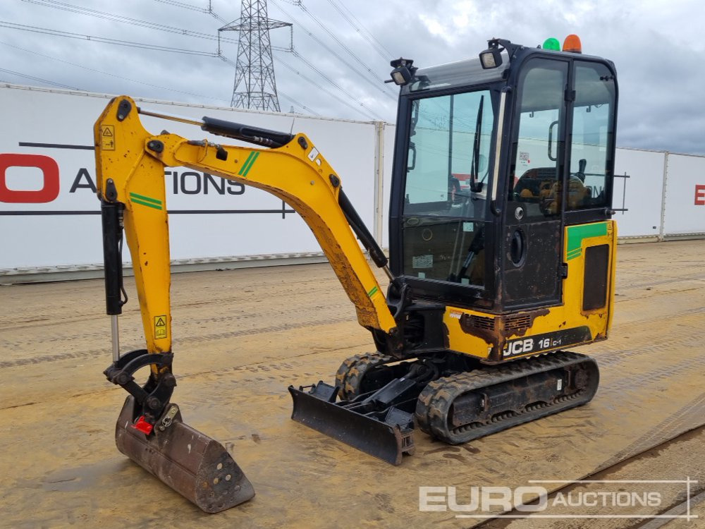 2019 JCB 16C-1 - Мини-экскаватор: фото 1 2019 JCB 16C-1 - Мини-экскаватор: фото 1