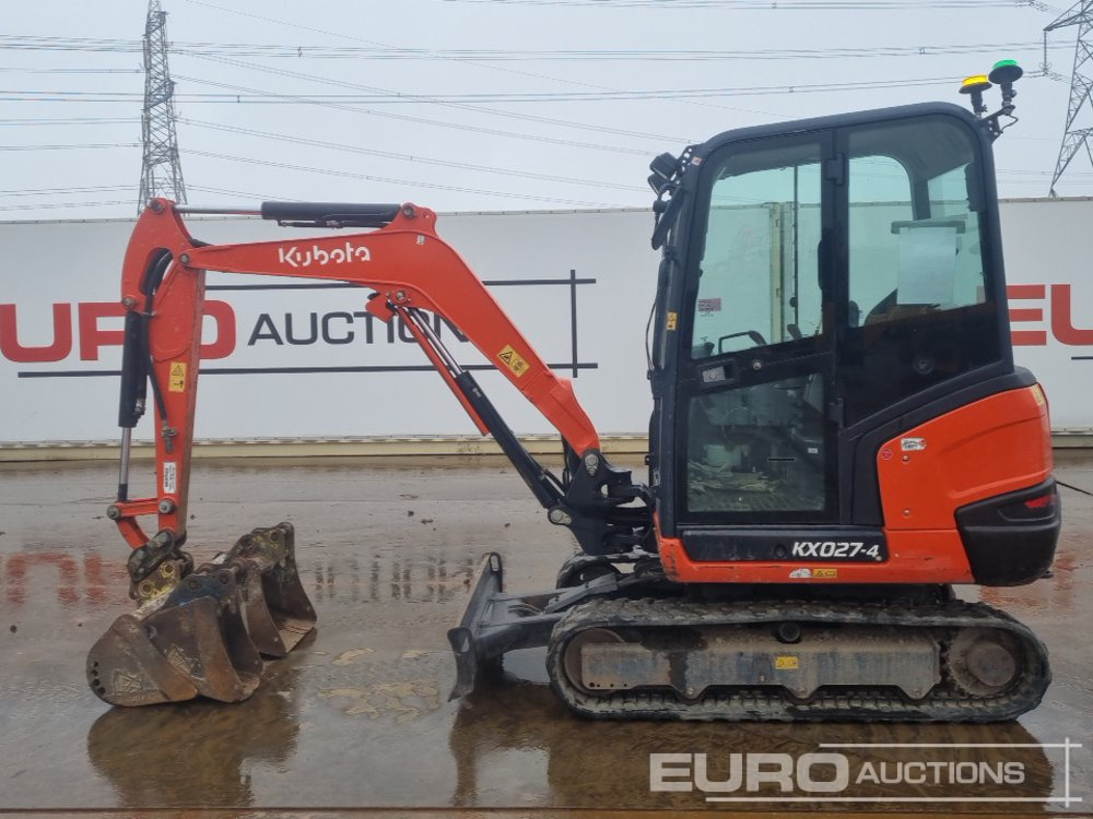 2019 Kubota KX027-4 - Мини-экскаватор: фото 2 2019 Kubota KX027-4 - Мини-экскаватор: фото 2