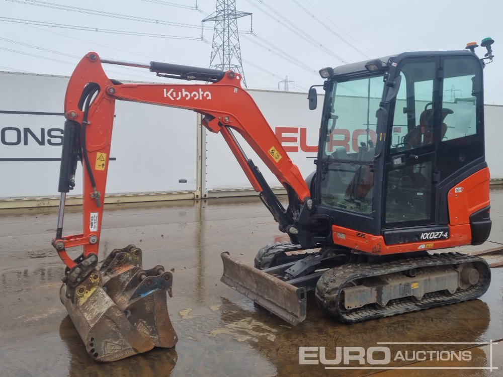 2019 Kubota KX027-4 - Мини-экскаватор: фото 1 2019 Kubota KX027-4 - Мини-экскаватор: фото 1