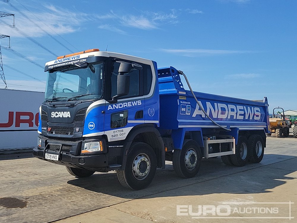 2019 Scania P410XT - Самосвал: фото 1 2019 Scania P410XT - Самосвал: фото 1