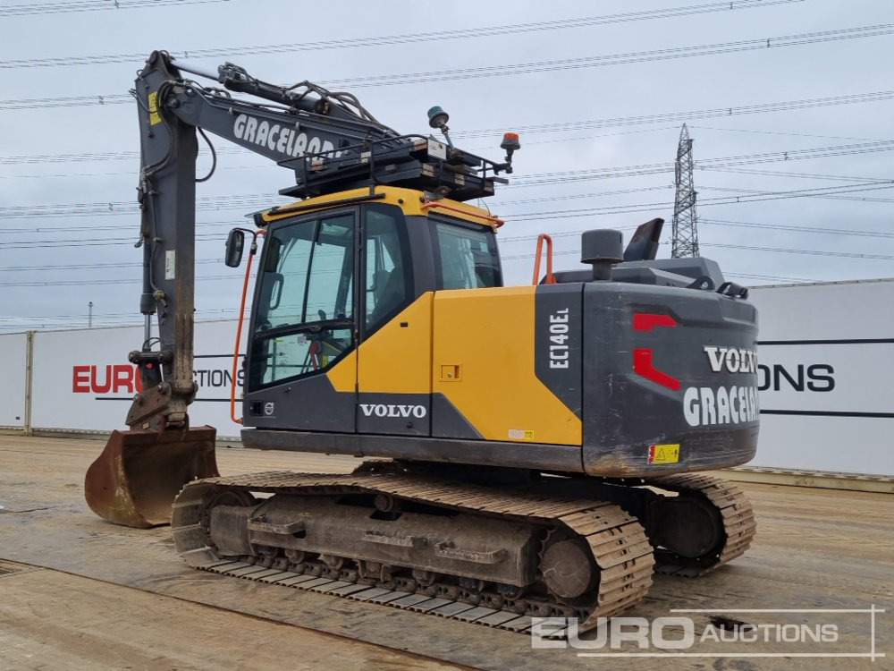 2019 Volvo EC140EL - Гусеничный экскаватор: фото 3 2019 Volvo EC140EL - Гусеничный экскаватор: фото 3