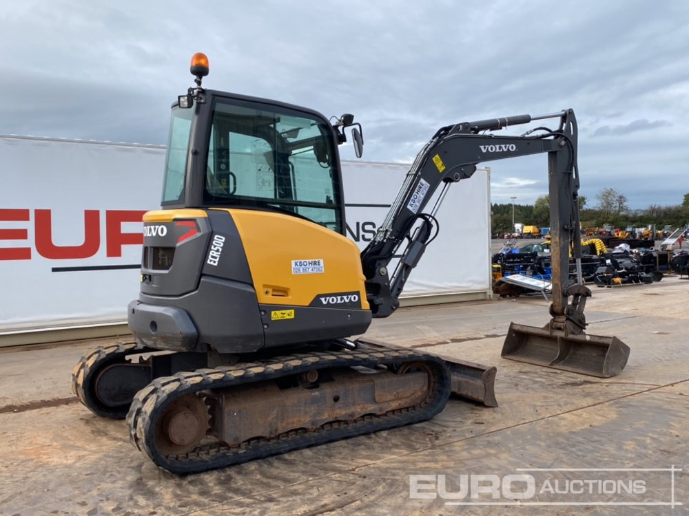 2019 Volvo ECR50D - Мини-экскаватор: фото 5 2019 Volvo ECR50D - Мини-экскаватор: фото 5