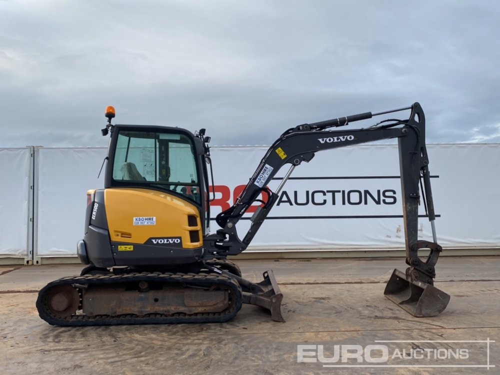 Мини-экскаватор 2019 Volvo ECR50D: фото 6