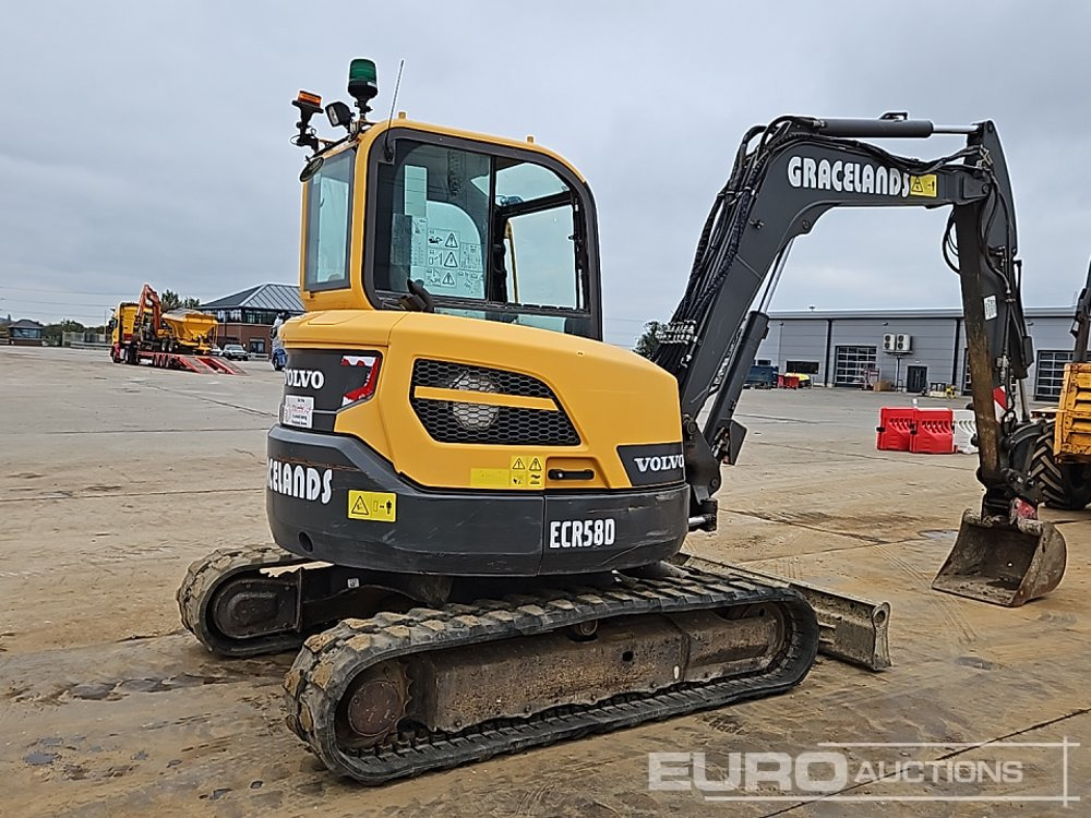 2019 Volvo ECR58D - Мини-экскаватор: фото 5 2019 Volvo ECR58D - Мини-экскаватор: фото 5