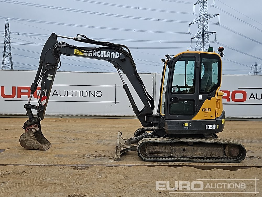 2019 Volvo ECR58D - Мини-экскаватор: фото 2 2019 Volvo ECR58D - Мини-экскаватор: фото 2